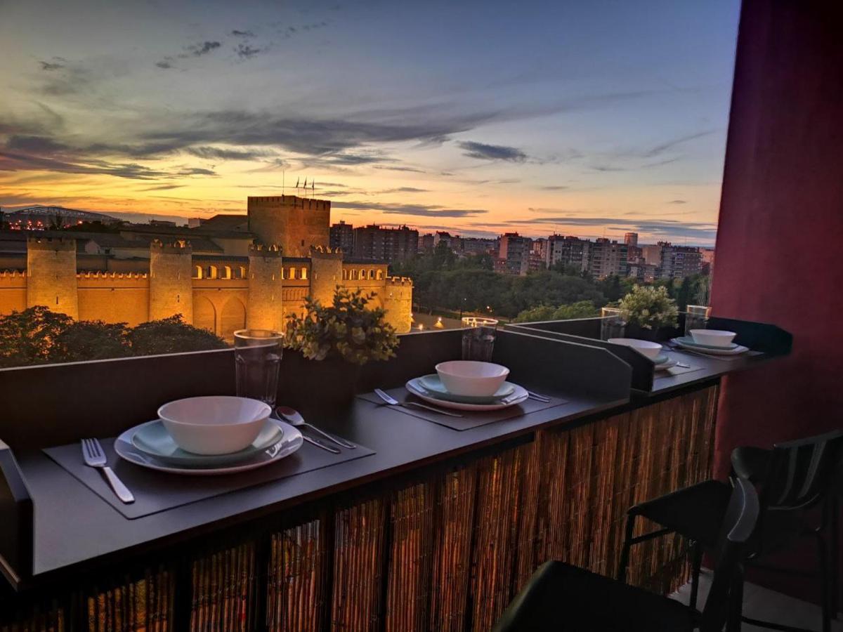 사라고사 La Balconada De La Aljaferia Con Parking Privado 아파트 외부 사진