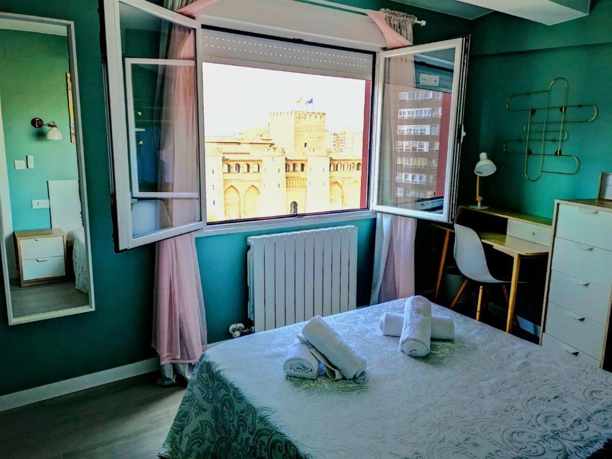사라고사 La Balconada De La Aljaferia Con Parking Privado 아파트 외부 사진